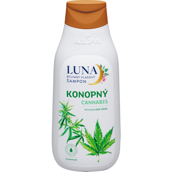 Alpa Luna konopný šampon, 430 ml