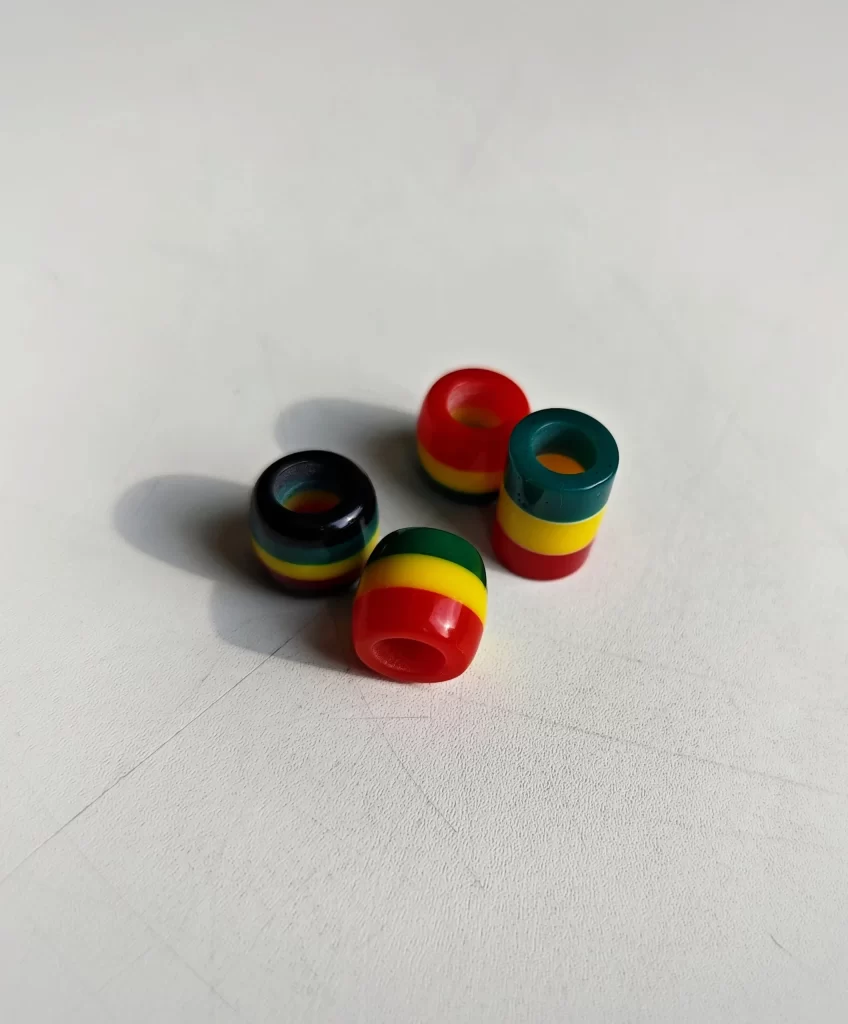 Rasta Bead Set of 3