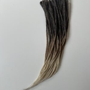 Ručně dělané Dredy – ombré Tmavohnědé/hnědé/blond