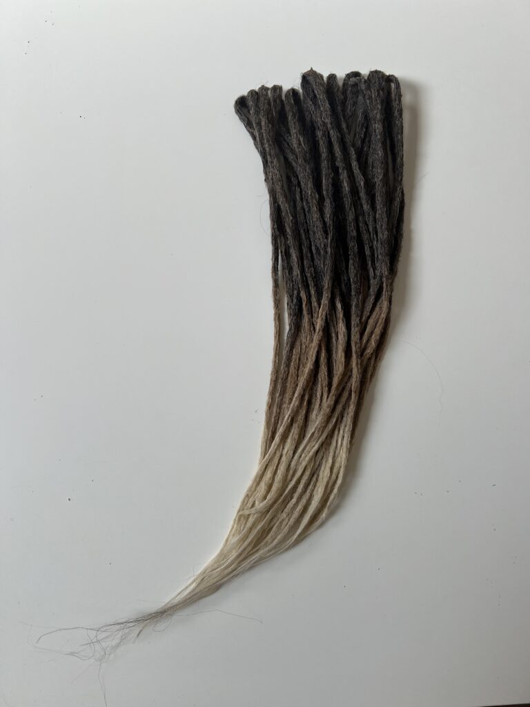 Ručně dělané Dredy – ombré Tmavohnědé/hnědé/blond