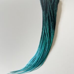 Ručně dělané Dredy – ombré Černomodré