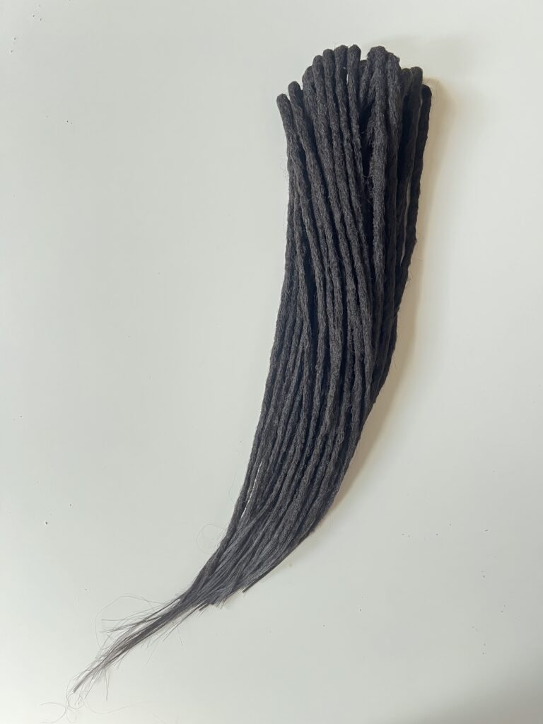 Handmade Single-Colour Dreadlocks – Dark Brown