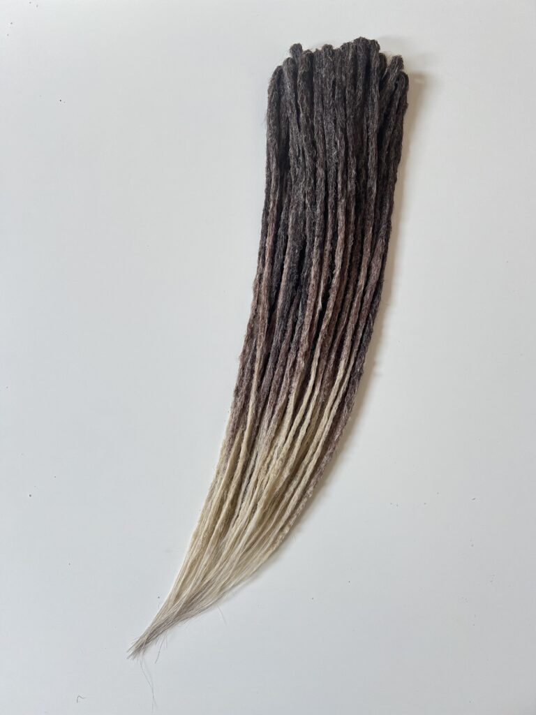Handmade Ombré Dreadlocks – Dark Brown/Blonde