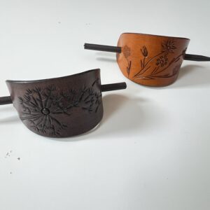 Handmade malá kožená spona – podle tvého zadání
