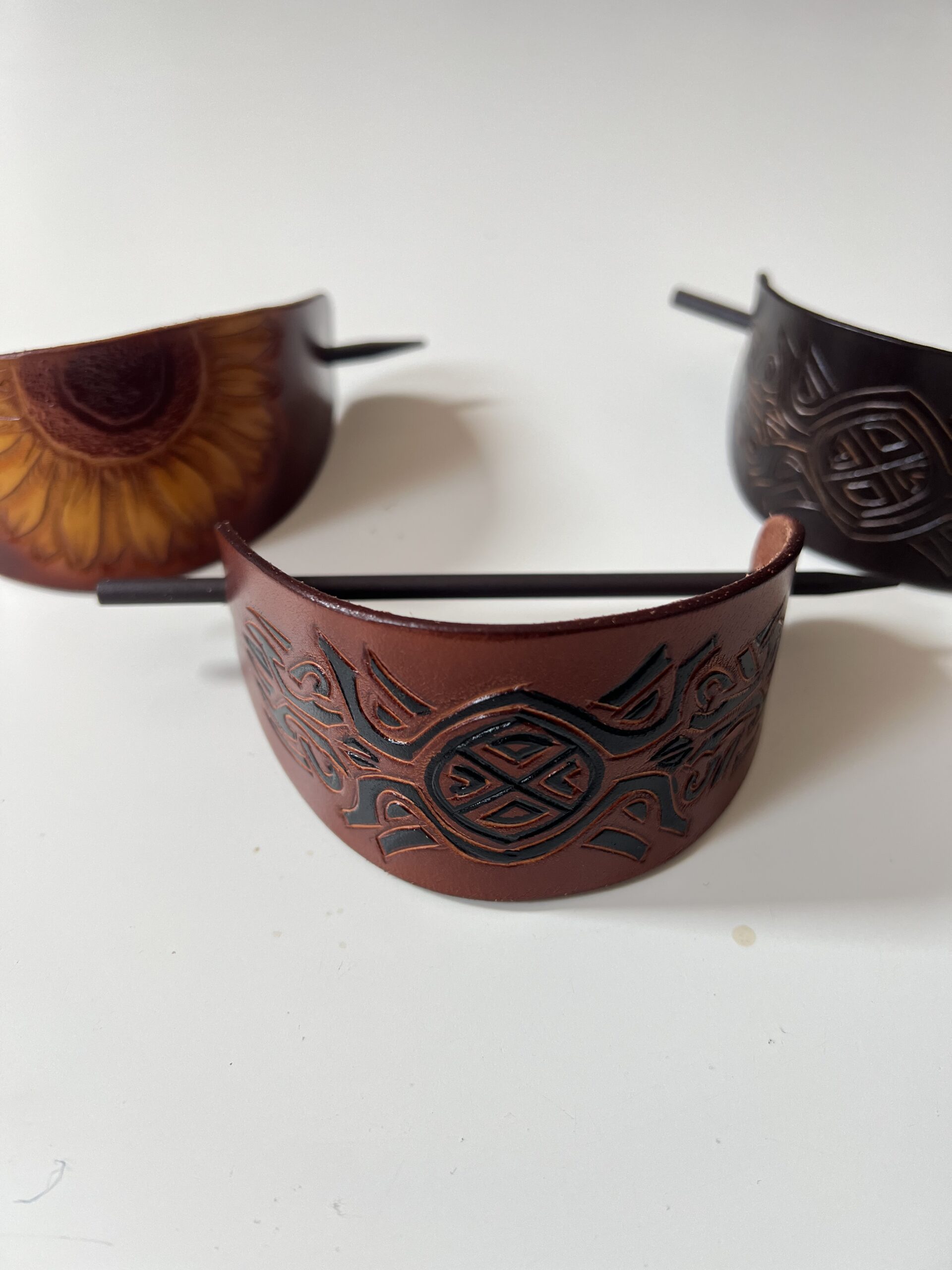 Handmade kožená spona – podle tvého zadání