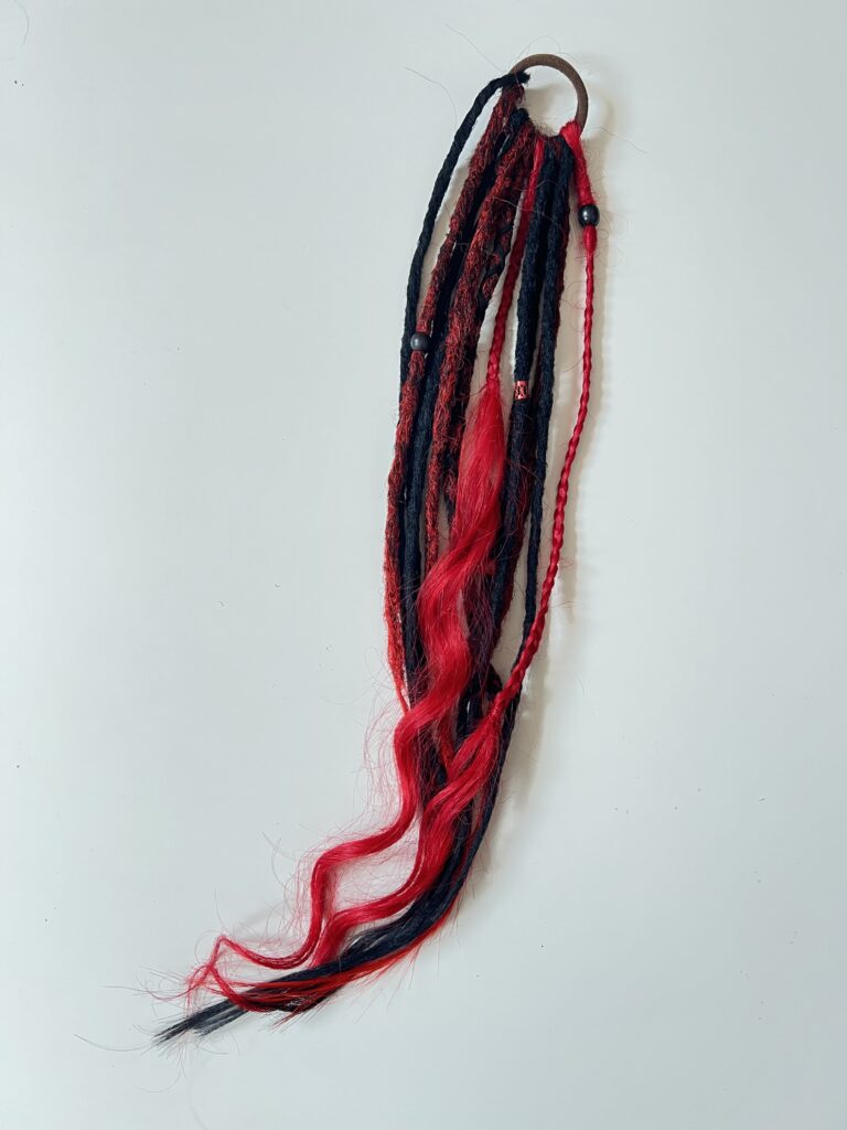 Handmade Dredogumky - Černo/červené